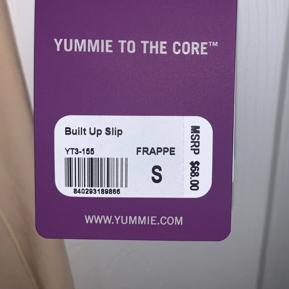 Yummie Women's Built Up Slip Size S NEW Frappe Shaping Convertible Adj Straps - Picture 6 of 8